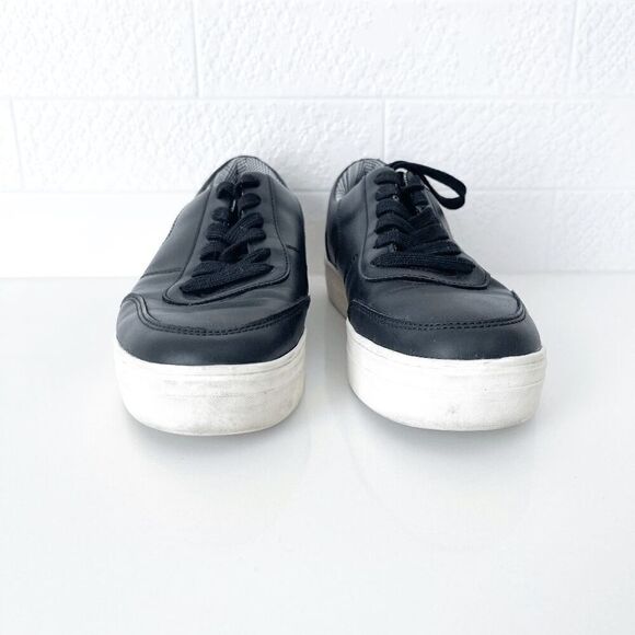 Aldo Womens Lace Up Plaid Casual Sneaker Shoes Black 37.5 - Picture 3 of 8